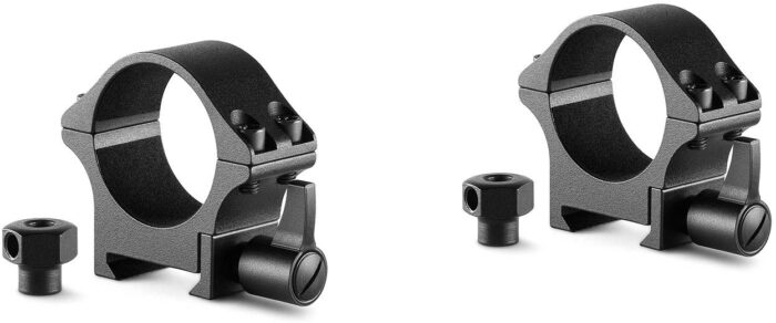 Hawke Sport Optics Professional Steel 30mm Weaver Scope Rings - 2-Pieces