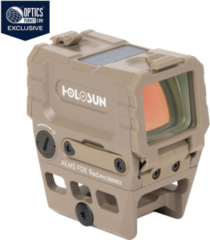 Holosun Advanced Enclosed Micro 1x 2 MOA Red Dot Sight