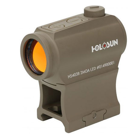 Holosun Elite HE403B 2 MOA Micro Green Dot Sight