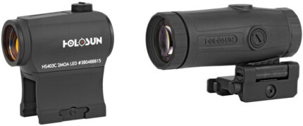 Holosun HS403C 3x28mm Micro Red Dot And HM3X Magnifier Combo Pack
