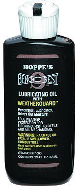 Hoppe's 9 Bench Rest Lubricating Oil with Weatherguard