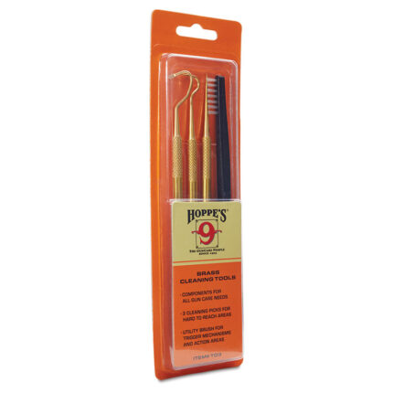 Hoppe's 9 Brass Cleaning Picks and Brush Set