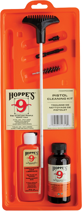 Hoppe's 9 Cleaning Pistol Kit w/ Aluminum Rods