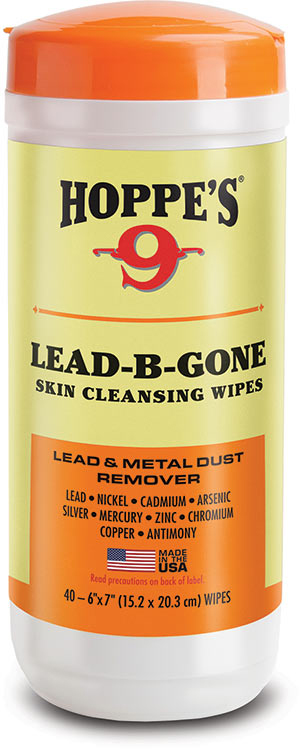 Hoppe's 9 Lead Be Gone Wipe, Pack of 6