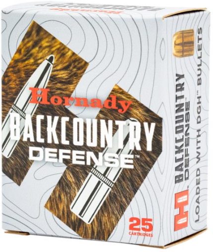 Hornady Backcountry 9mm+p 138gr Dgh 25rd 10bx/cs