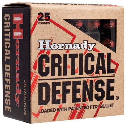 Hornady Critical Defense .380 ACP 90 Grain Flex Tip eXpanding Centerfire Pistol Ammunition
