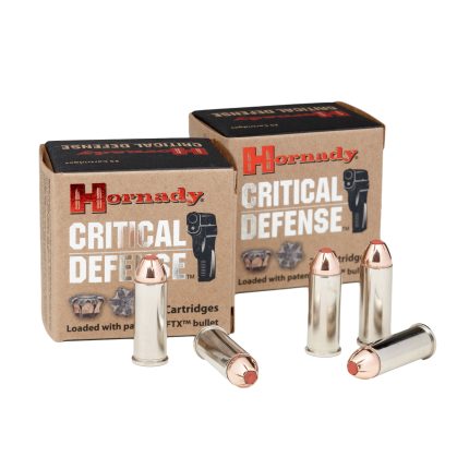 Hornady Critical Defense .44 Special 165 Grain Flex Tip eXpanding Centerfire Pistol Ammunition