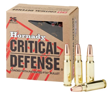 Hornady Critical Defense 5.7x28mm 40 Grain FTX Brass Cased Pistol Ammunition