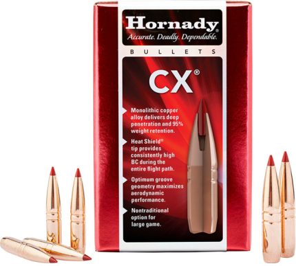 Hornady CX Rifle Bullets, 7mm Caliber, 160 grain