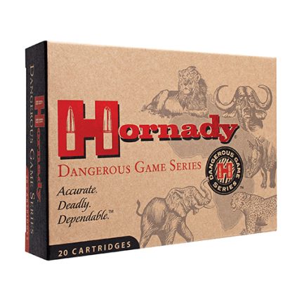 Hornady Dangerous Game .416 Remington Magnum 400 Grain Dangerous Game eXpanding Bonded Centerfire Rifle Ammunition