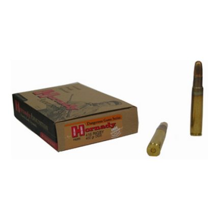 Hornady Dangerous Game .416 Rigby 400 Grain Dangerous Game Solid Centerfire Rifle Ammunition