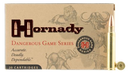 Hornady Dangerous Game .458 Lott 500 Grain Dangerous Game Solid Centerfire Rifle Ammunition