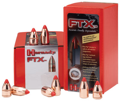 Hornady FTX Rifle Bullets, 30 Caliber, .308, 160 Grain