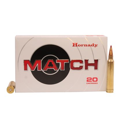 Hornady Match .300 Winchester Magnum 195 Grain Extremely Low Drag Match Centerfire Rifle Ammunition