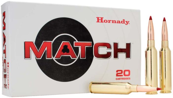 Hornady Match 7MMPRC 180 Grain ELD Brass Riffle Ammunition