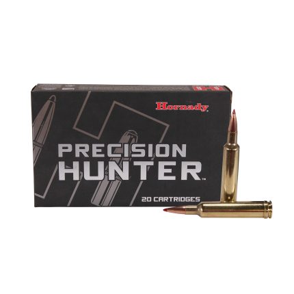 Hornady Precision Hunter .257 Weatherby Magnum 110 Grain Extremely Low Drag - eXpanding Centerfire Rifle Ammunition