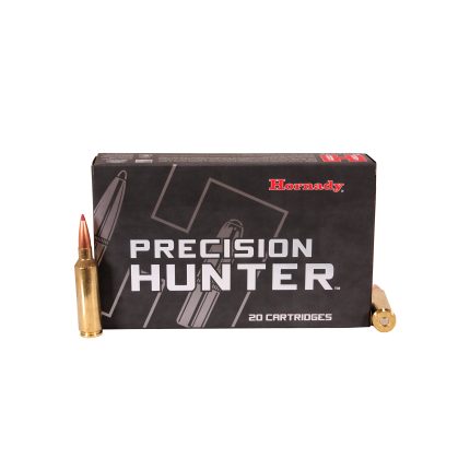 Hornady Precision Hunter .270 Winchester Short Magnum 145 Grain Extremely Low Drag - eXpanding Centerfire Rifle Ammunition