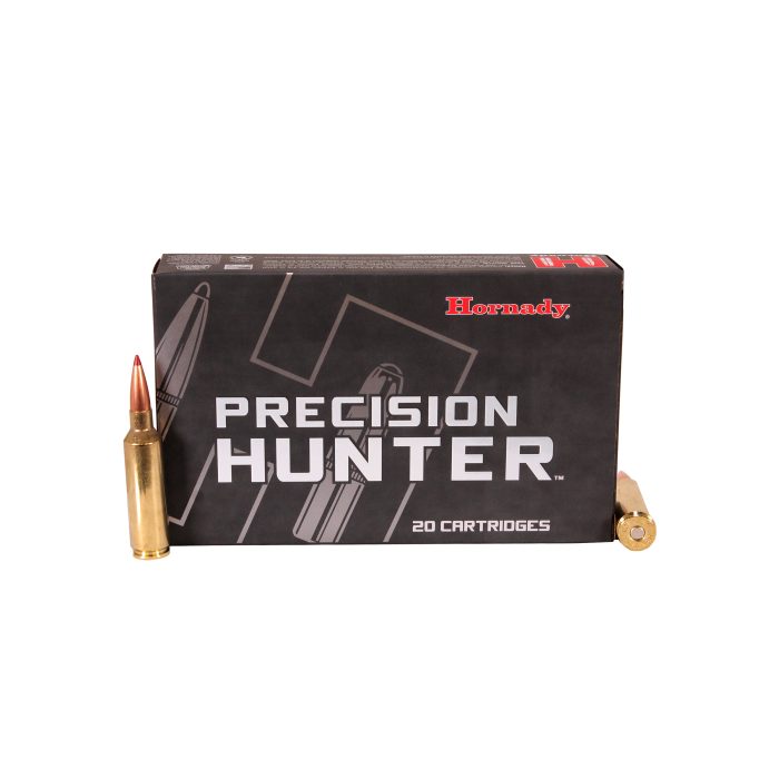 Hornady Precision Hunter .270 Winchester Short Magnum 145 Grain Extremely Low Drag - eXpanding Centerfire Rifle Ammunition