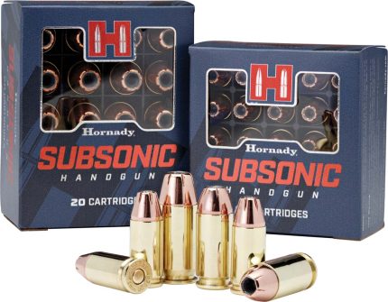 Hornady Subsonic .40 S&W 180 Grain eXtreme Terminal Performance Centerfire Pistol Ammunition