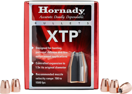 Hornady XTP Pistol Bullets, 10mm, .400, 155 Grain, Hollow Point