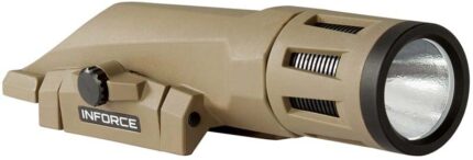 INFORCE WMLX Gen2 Weapon Mounted White LED Tactical Light, 800 Lumens