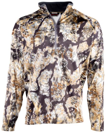 Kryptek Fleece Collection Cronos 1/2 Zip Jackets - Men's