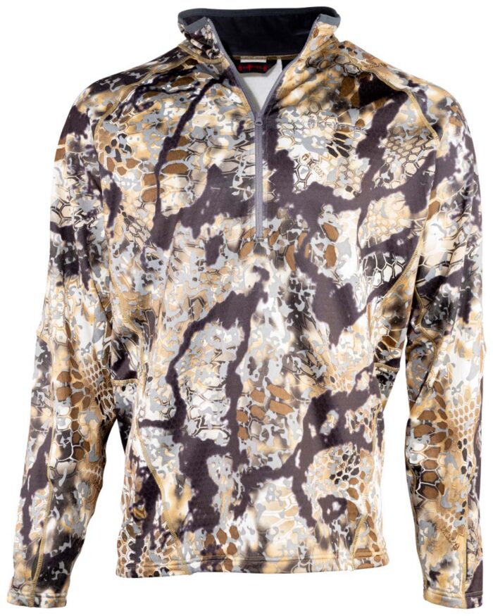 Kryptek Fleece Collection Cronos 1/2 Zip Jackets - Men's