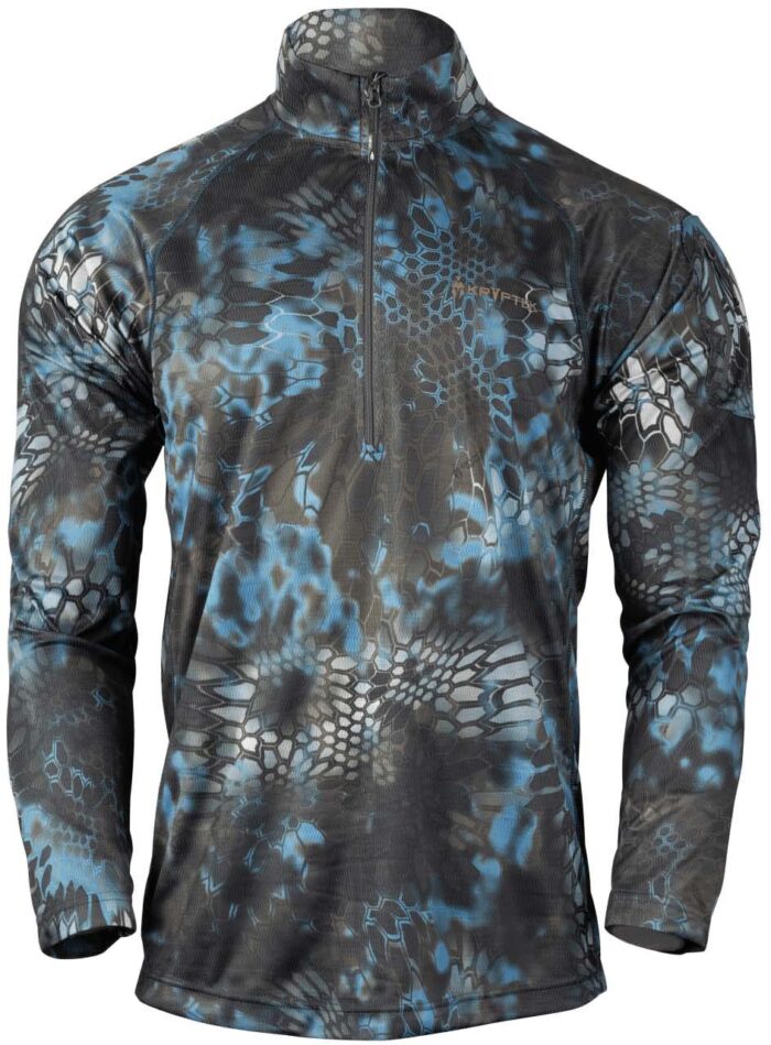 Kryptek Hyperion Long Sleeve Zip Shirt - Men's