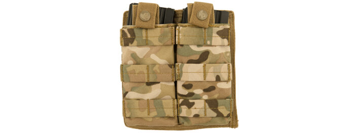 Lancer Tactical 1000D Nylon Double MOLLE Magainze Pouch