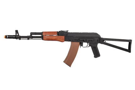 Lancer Tactical AK-47N AEG Airsoft Rifle w/ Skeleton Folding Stock