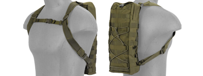 Lancer Tactical MOLLE Attachable Hydration Backpack