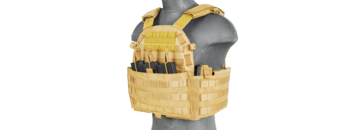 Lancer Tactical Nylon Airsoft MOLLE Plate Carrier