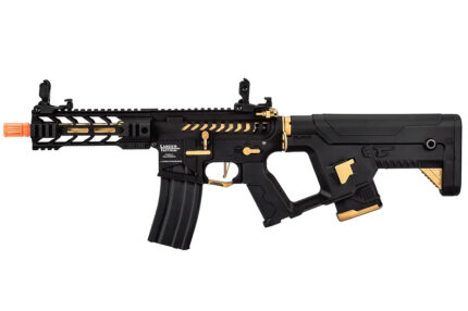 Lancer Tactical Proline Enforcer Battle Hawk 7in Skeleton M4 AEG Rifle w/ Alpha Stock
