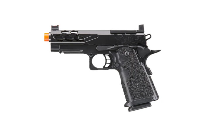 Lancer Tactical Stryk Hi-Capa 4.3 Gas Blowback Airsoft Pistol w/ Red Dot Mount