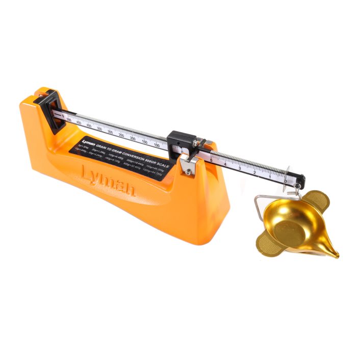Lyman 7752225 Brass Smith 500 Reloading Scale Aluminum Orange
