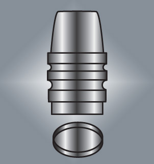 Lyman Pistol Bullet Mould: 44 Caliber - #429244