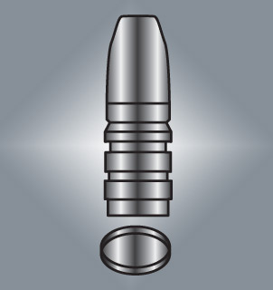 Lyman Rifle Bullet Mould: 30 Caliber - #311041 2660041