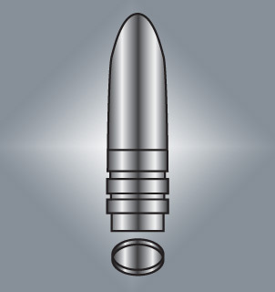 Lyman Rifle Bullet Mould: 30 Caliber - #311299 2661299
