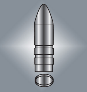 Lyman Rifle Bullet Mould: 30 Caliber - #311332 2660332