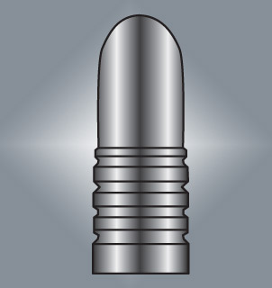 Lyman Rifle Bullet Mould: 45 Caliber - #457125 2640125