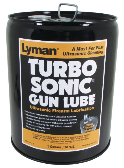 Lyman Turbo Sonic Gun Lube, 5 Gal