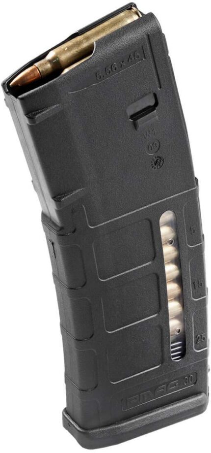 Magpul Industries PMAG GEN M2 MOE AR-15/M16/M4 .223 Rem/5.56x45mm NATO 30 Round Rifle Magazine w/Capacity Window