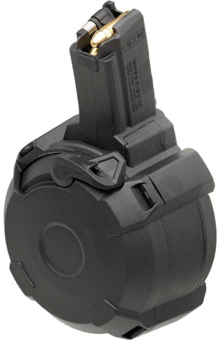 Magpul Industries PMAG H&K MP5/94 9mm Luger 50 Round Drum Pistol Magazine