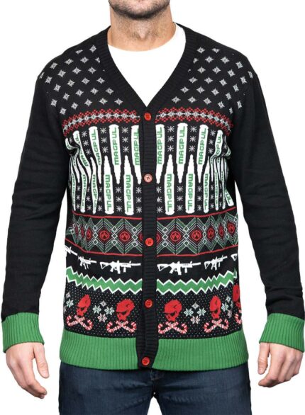 Magpul Industries Ugly Christmas Sweater Button Down