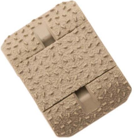 Magpul MAG1365-FDE Rail Covers Type 2 Half Slot For M-LOK, FDE Aggressive Textur