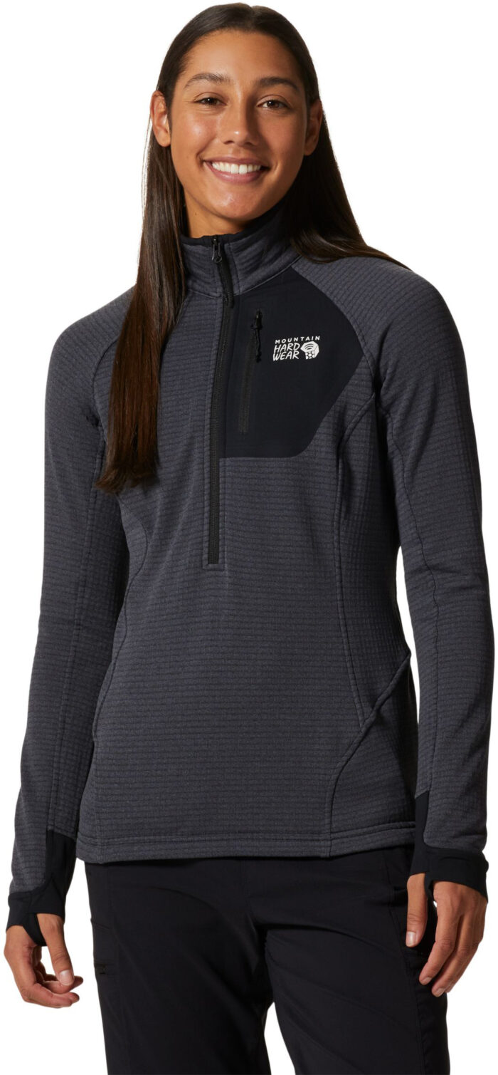 Mountain Hardwear Polartec Power Grid Half Zip Jackets - Women's
