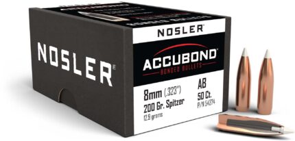 Nosler AccuBond Rifle Bullet 8mm 200gr