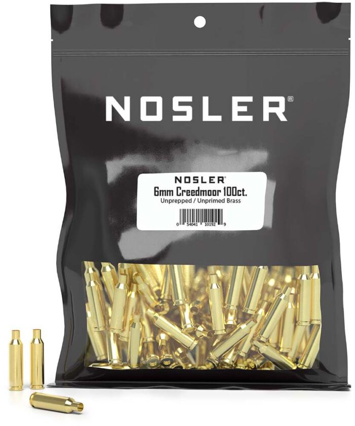Nosler Bulk Rifle Brass 6mm Creedmoor