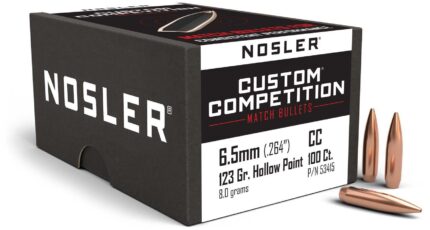 Nosler Custom Competition Rifle Bullet 6.5mm 140gr HPBT