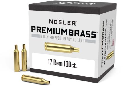 Nosler Custom Rifle Brass .17 Remington